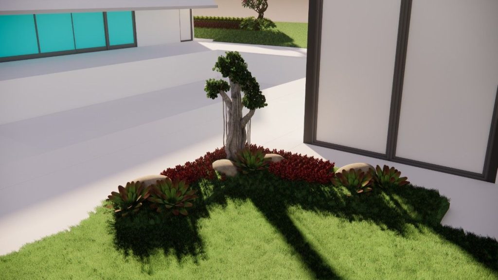 manfaat desain 3d taman