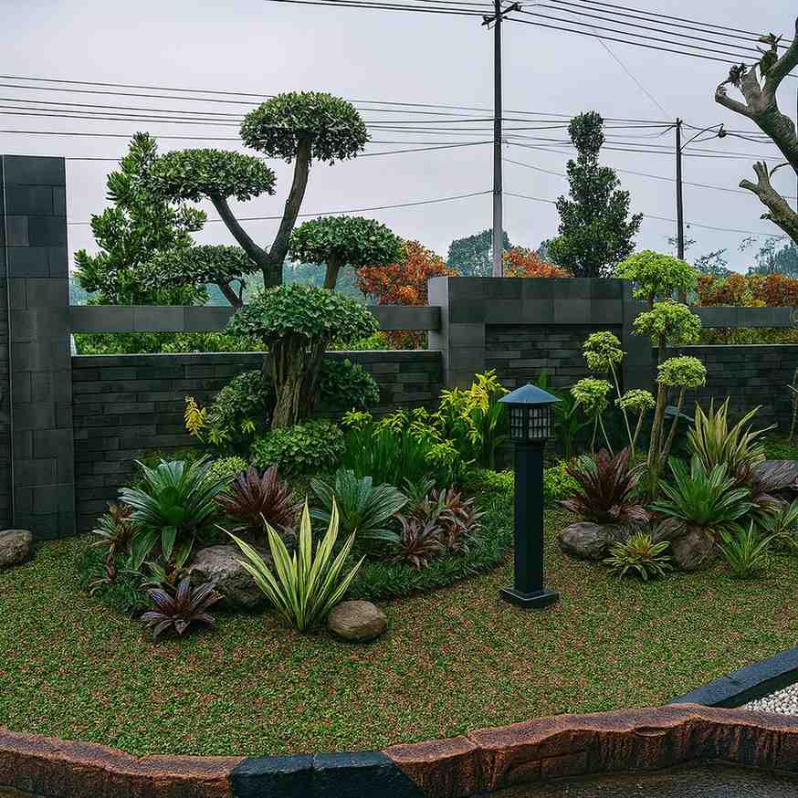 Finishing dan evaluasi proyek landscape