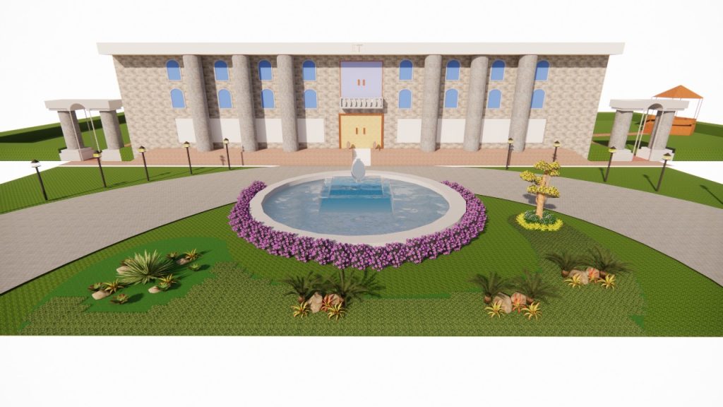 jasa desain taman hotel