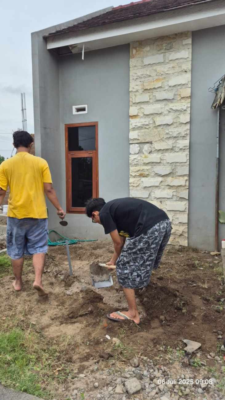 pengerjaan taman